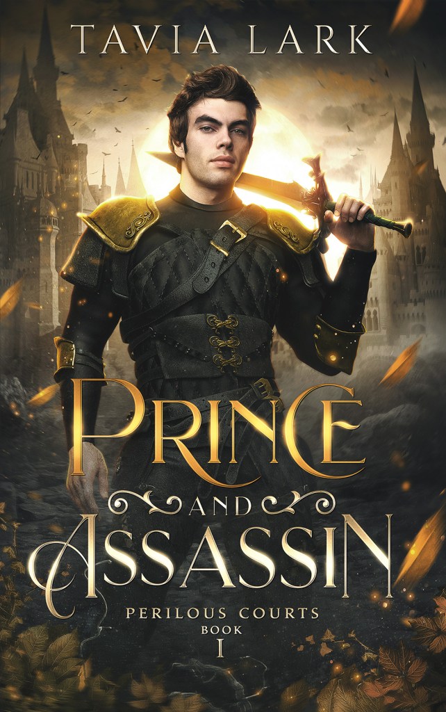Book cover for Prince and Assassin, Perilous Courts Book 1, by Tavia Lark.